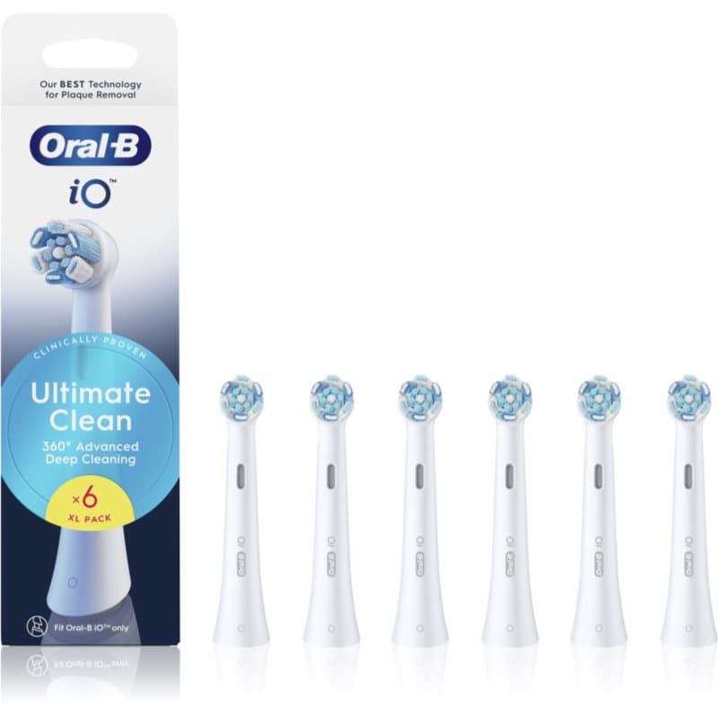 iO Ultimate Clean końcówki wymienne do szczoteczki do zębów White
