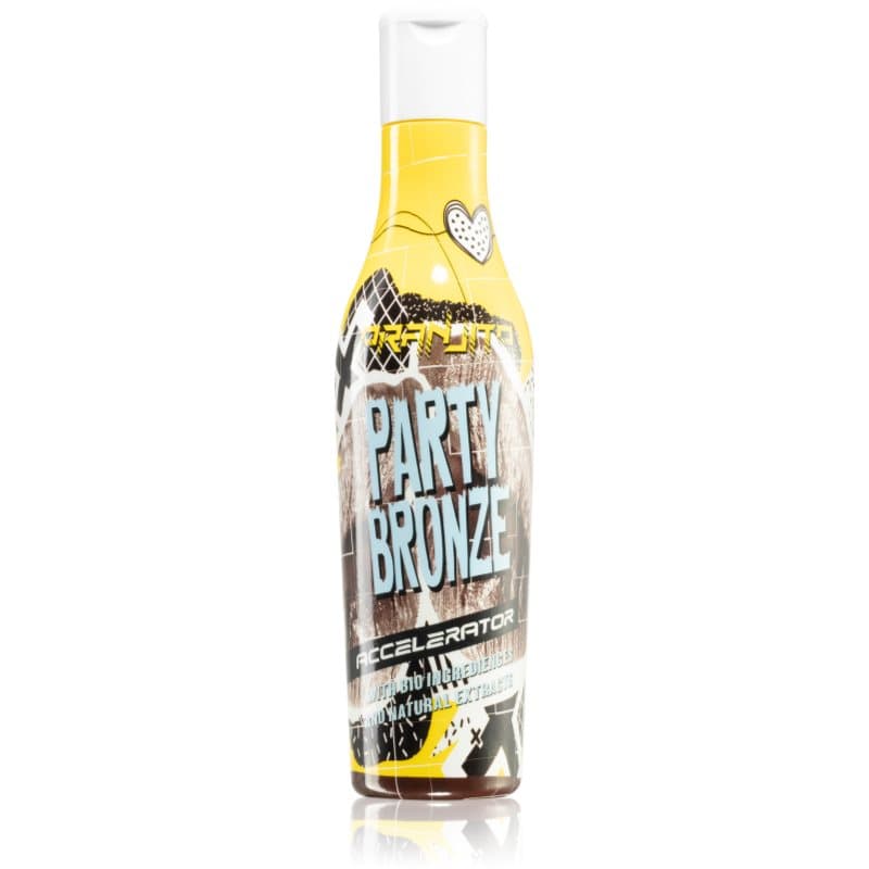 Party Bronze Accelerator mleczko do opalania w solarium z biokomponentami i przyspieszaczem opalania unisex