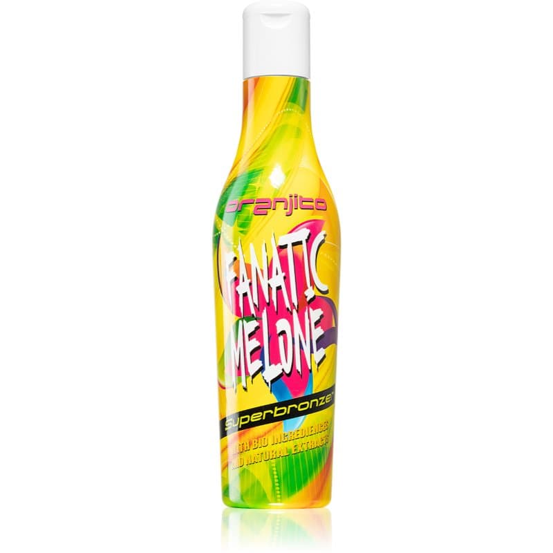 Fanatic Melone Superbronzer mleczko do opalania w solarium z biokomponentami i przyspieszaczem opalania
