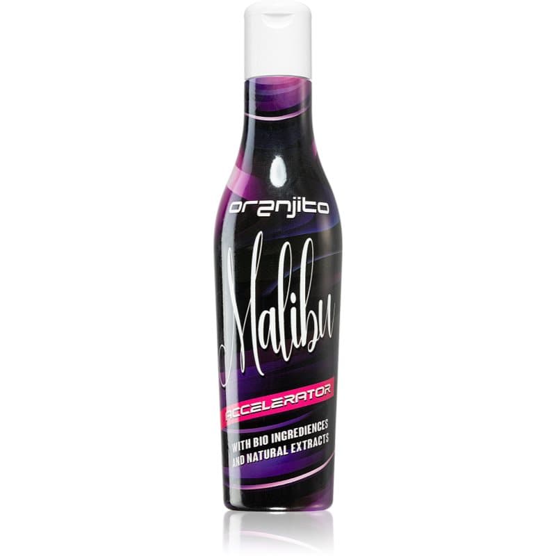 Malibu Accelerator mleczko do opalania w solarium z biokomponentami i przyspieszaczem opalania unisex z zapachem White Tea