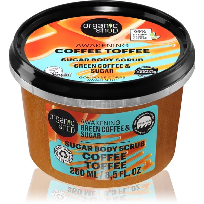 Coffee Toffee peeling do ciała o działaniu pobudzającym
