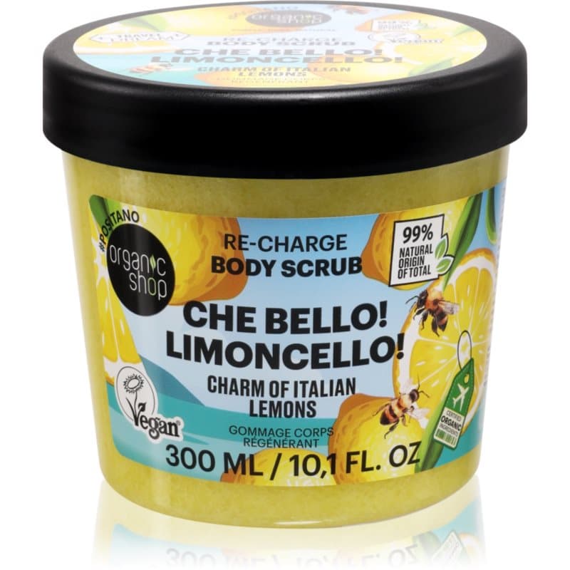 Body Scrub Che Bello! Limoncello! energetyzujący peeling do ciała