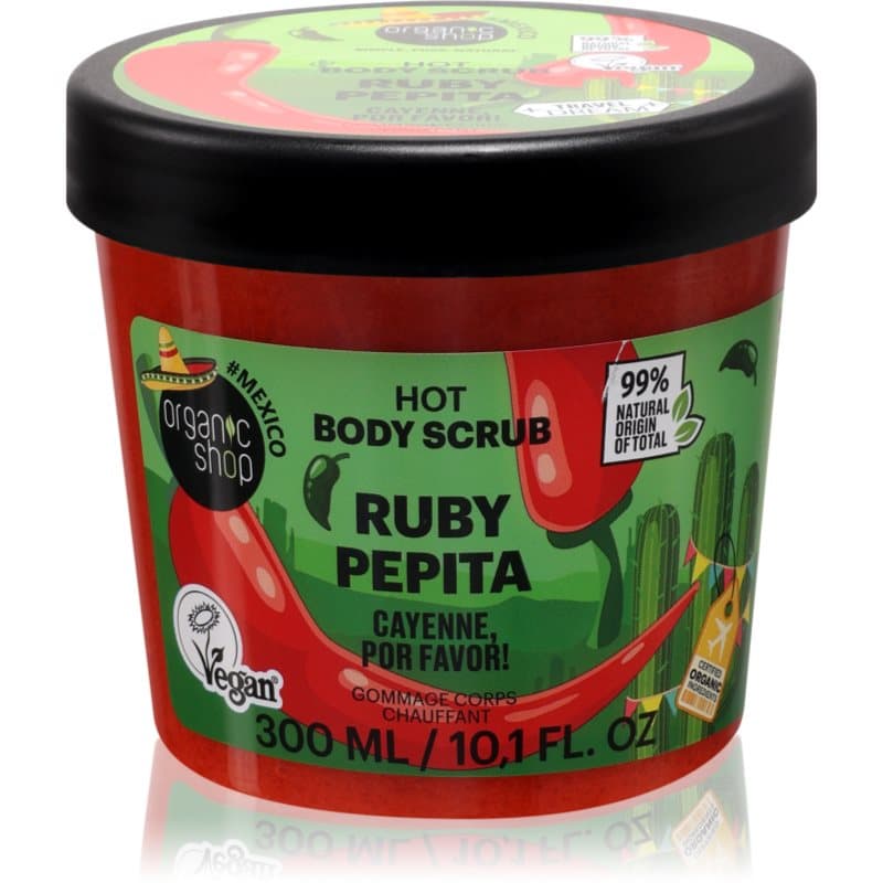 Body Scrub Ruby Pepita peeling do ciała rozgrzewający
