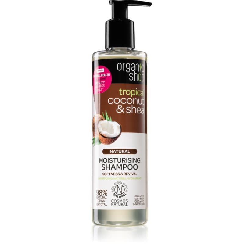 Natural Coconut & Shea szampon nawilżający do włosów suchych i zniszczonych