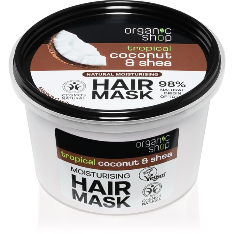 Natural Coconut & Shea intensywna maska do włosów o działaniu nawilżającym