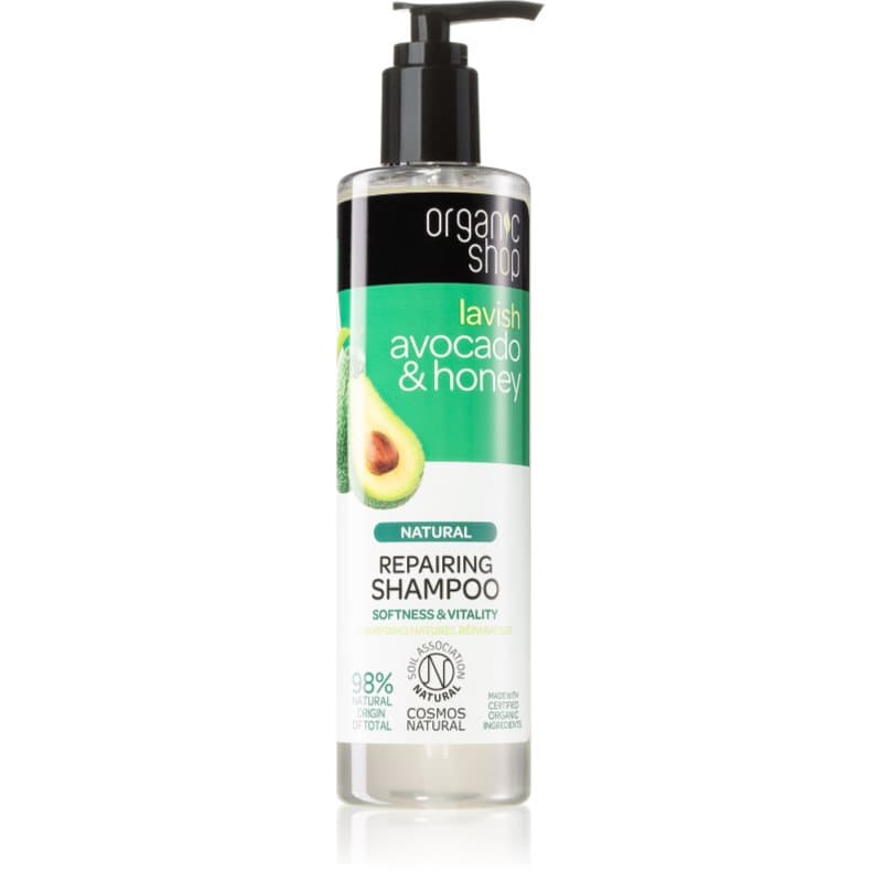 Natural Avocado & Honey szampon regenerujący do włosów suchych i zniszczonych