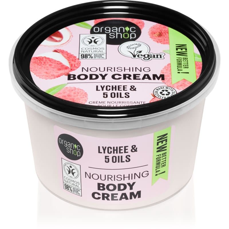 Lychee & 5 Oils pielęgnujący krem do ciała