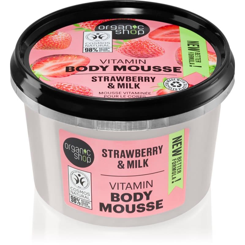 Body Mousse Strawberry & Milk