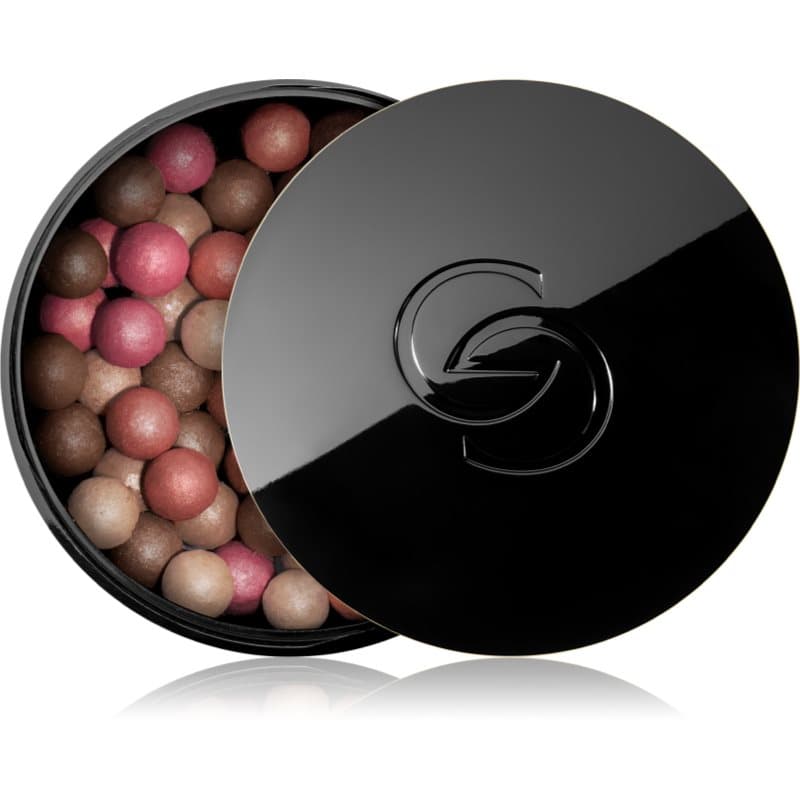 Giordani Gold Serum Pearls rozświetlający puder w perełkach błyszczący odcień Glowy Rose