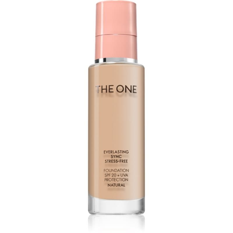 The One Everlasting Sync Stress-Free trwały podkład SPF 20 odcień Porcelain