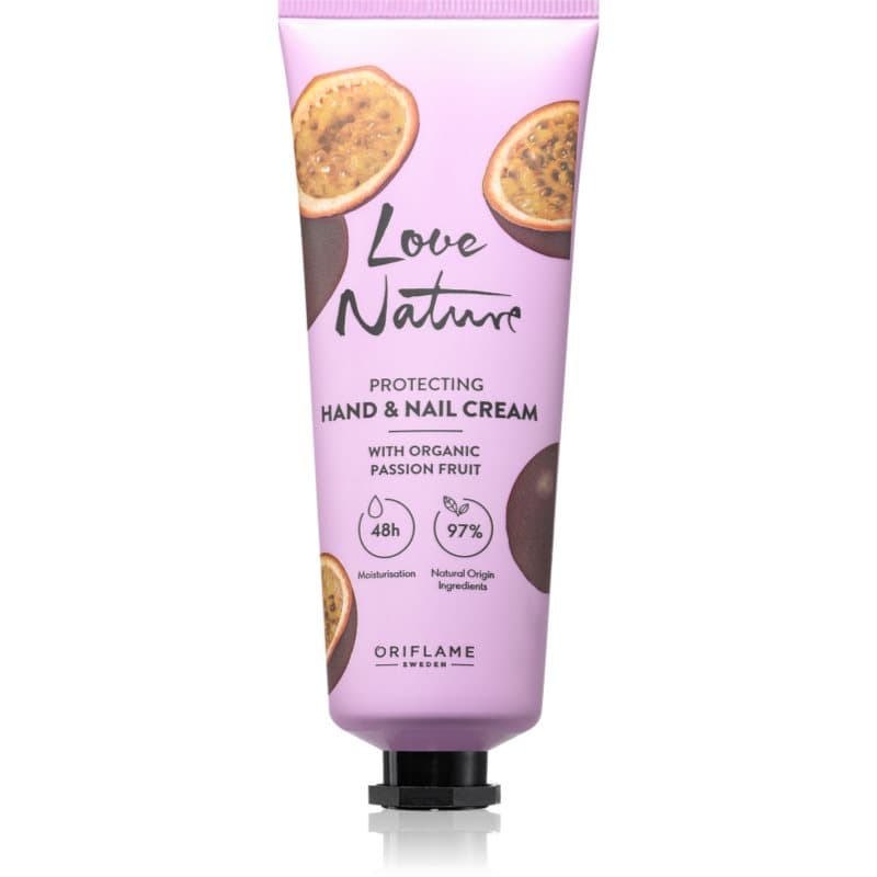 Love Nature Organic Passion Fruit ochronny krem do rąk