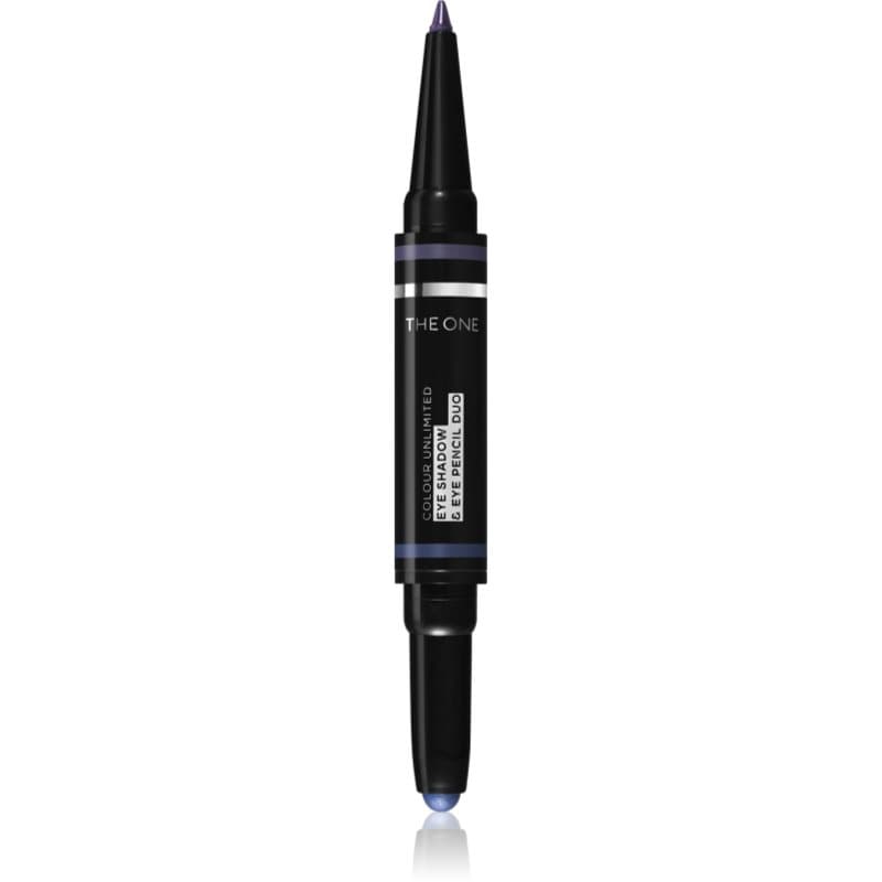 The One Colour Unlimited cienie do powiek i kredka do oczu 2 w 1 odcień Azure Blue