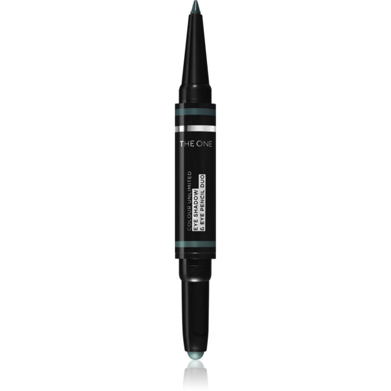 The One Colour Unlimited cienie do powiek i kredka do oczu 2 w 1 odcień Emerald Green