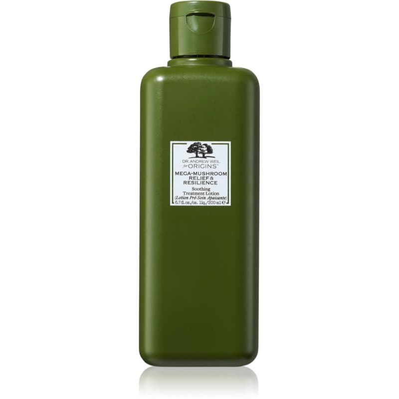 Dr. Andrew Weil for Origins™ Mega-Mushroom Relief & Resilience Soothing Treatment Lotion tonik do twarzy zmiękczający i łagodzący