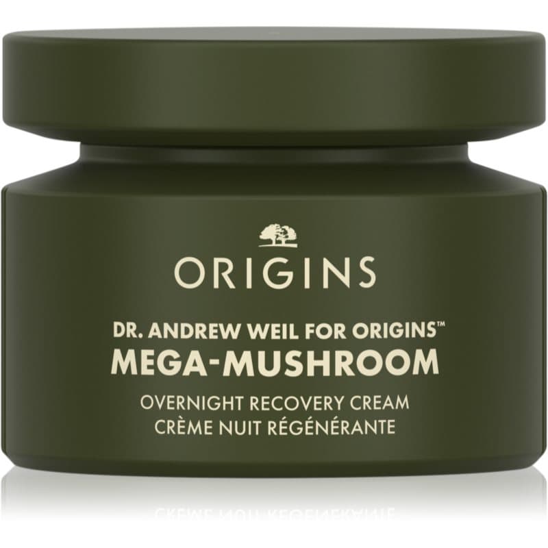 Dr. Andrew Weil for Origins™ Mega-Mushroom Overnight Recovery Cream maseczka nawilżająco-kojąca na noc