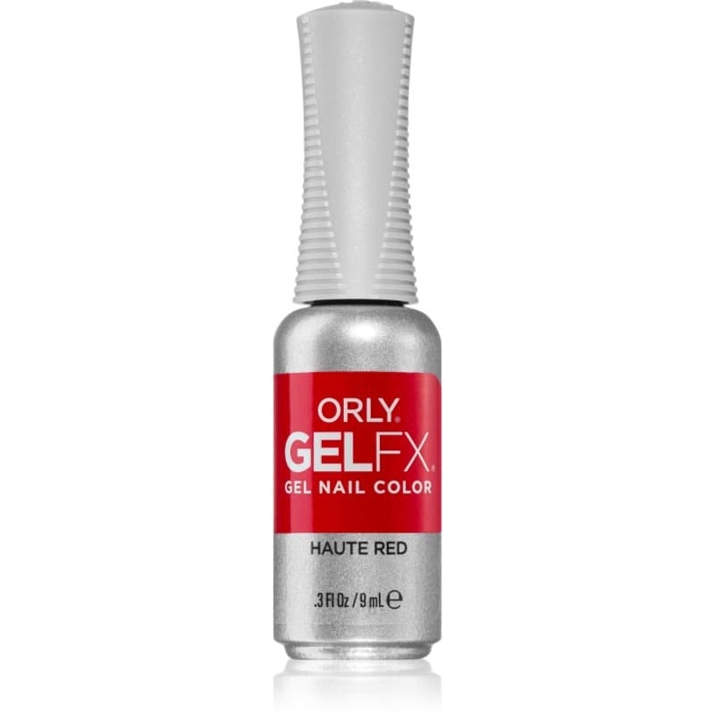 Gelfx Gel hybrydowy lakier do paznokci z użyciem lampy UV / LED odcień Haute Red