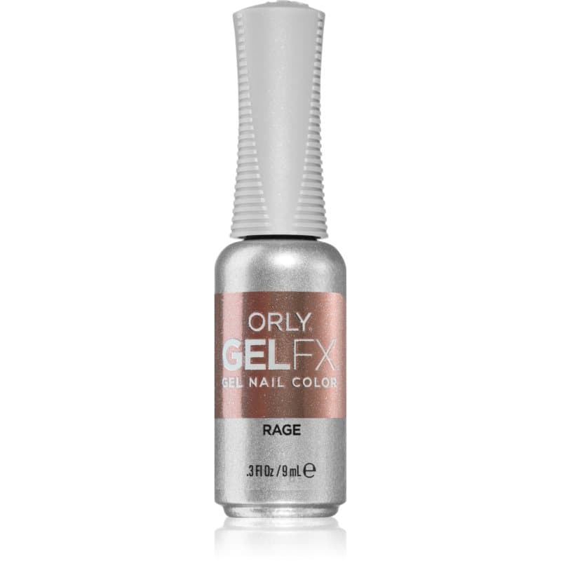 Gelfx Gel hybrydowy lakier do paznokci z użyciem lampy UV / LED odcień Rage