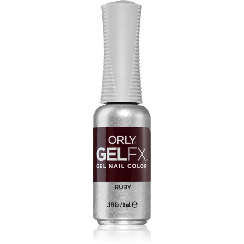 Gelfx Gel hybrydowy lakier do paznokci z użyciem lampy UV / LED odcień Ruby