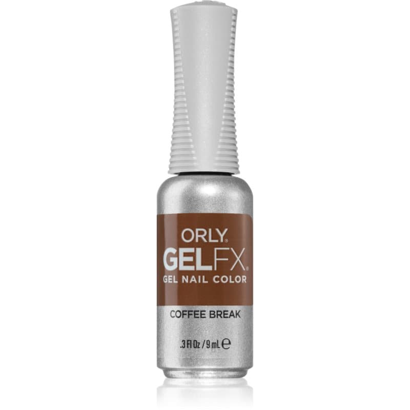 Gelfx Gel hybrydowy lakier do paznokci z użyciem lampy UV / LED odcień Coffee Break
