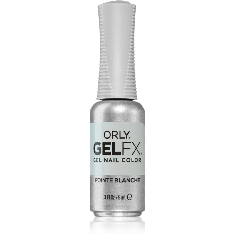 Gelfx Gel hybrydowy lakier do paznokci z użyciem lampy UV / LED odcień Point Blanche