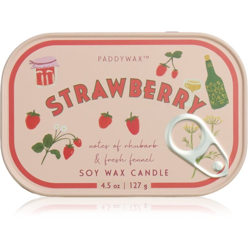 Bistro Tin Strawberry świeczka zapachowa w puszcze