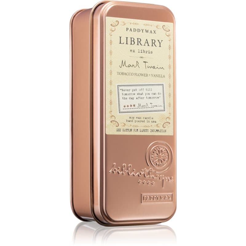 Library Mark Twain świeczka zapachowa