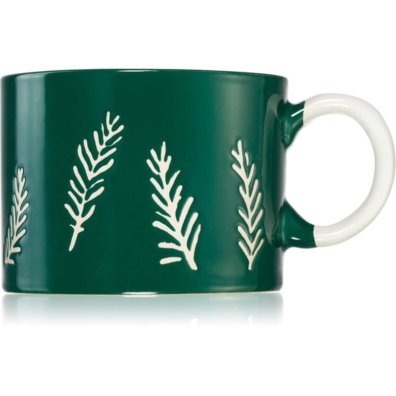 Cypress & Fir Green Ceraminc Mug świeczka zapachowa