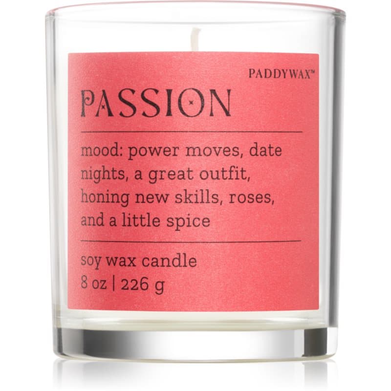 Mood Passion Saffron Rose świeczka zapachowa
