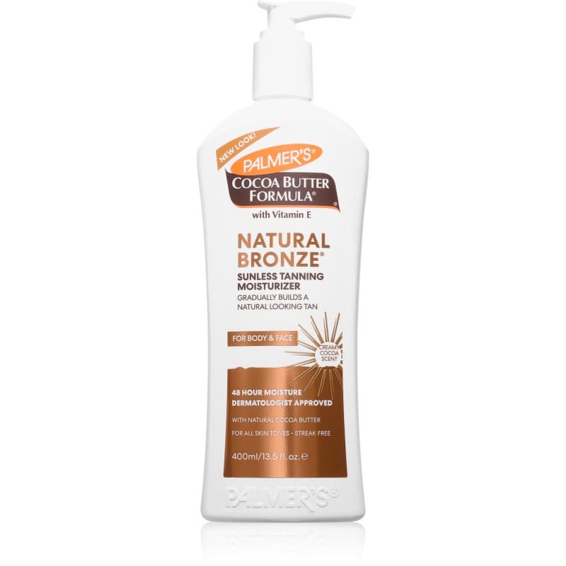 Cocoa Butter Formula Natural Bronze samoopalający krem do ciała do stopniowego opalania