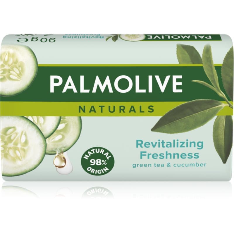 Naturals Green Tea and Cucumber mydło w kostce z zieloną herbatą