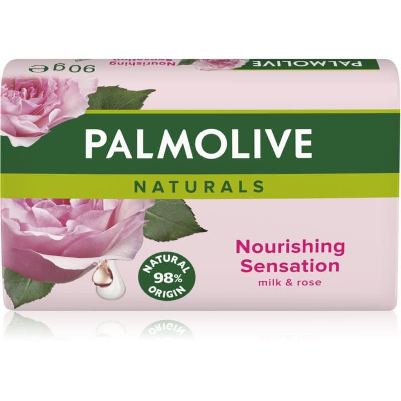 Naturals Milk & Rose mydło w kostce z różanym aromatem