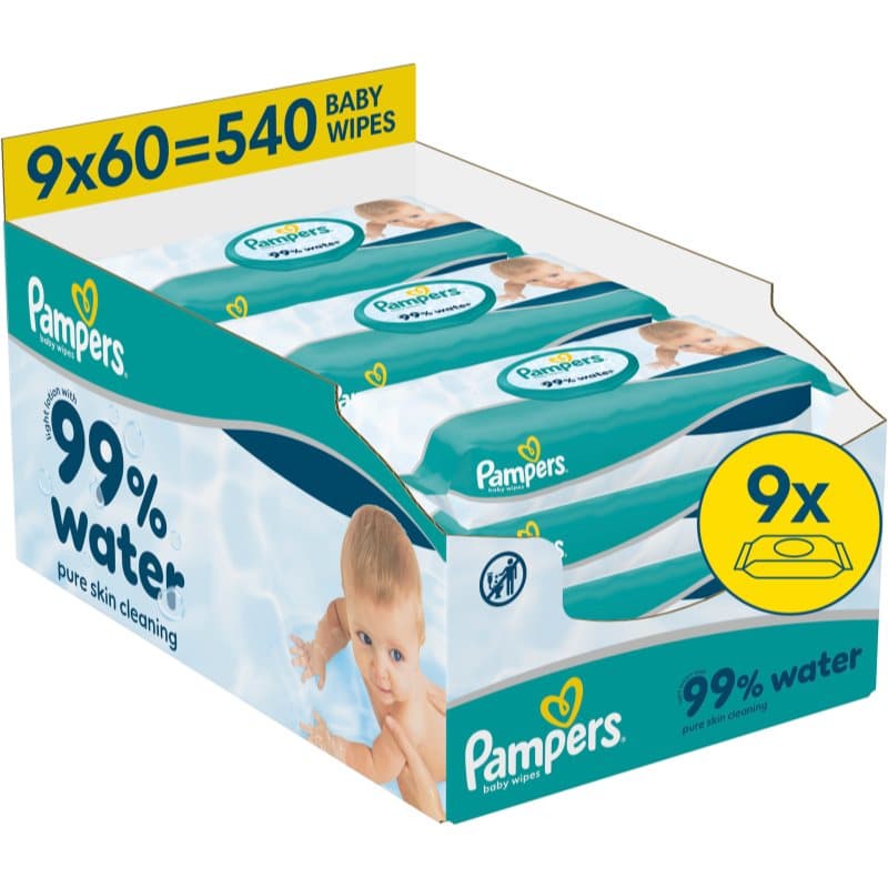 99% Water Baby Wipes nawilżane chusteczki oczyszczające dla dzieci