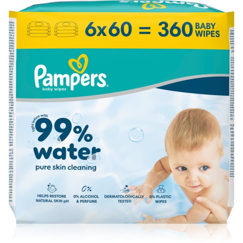 99% Water Baby Wipes nawilżane chusteczki oczyszczające dla dzieci