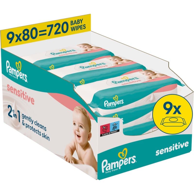 Sensitive Baby Wipes nawilżane chusteczki oczyszczające dla dzieci
