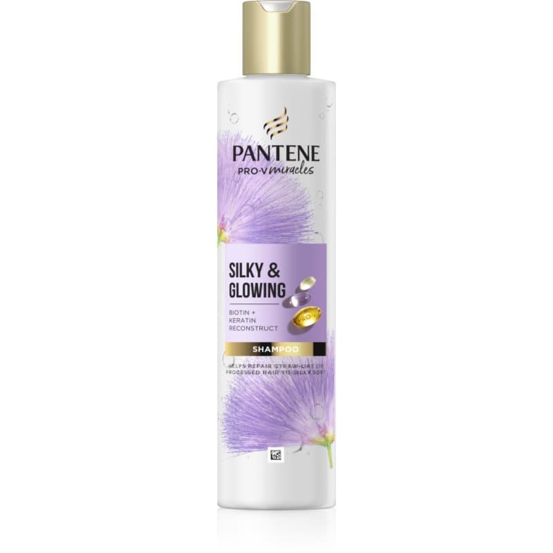 Pro-V Miracles Silky & Glowing regenerujący szampon z keratyną