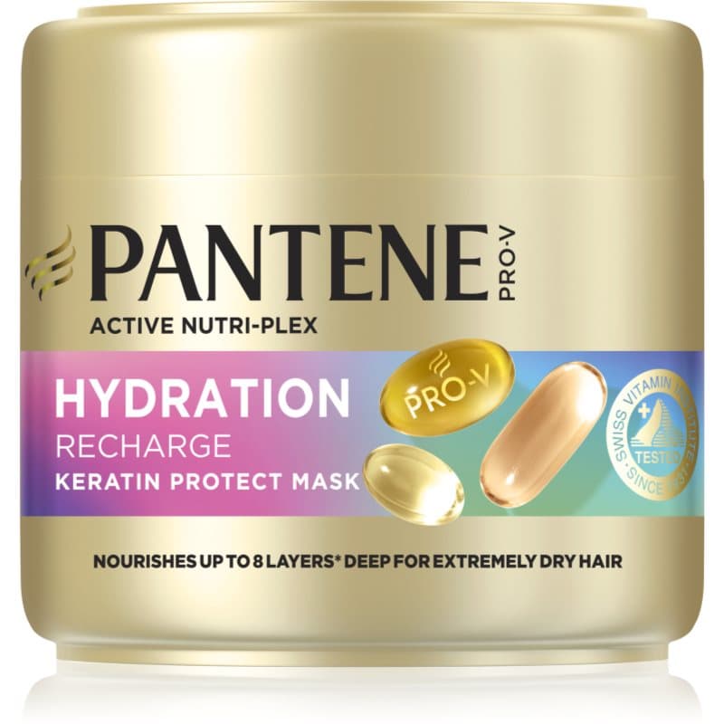 Pro-V Active Nutri Plex Hydration Recharge regenerująco-nawilżająca maseczka do włosów z keratyną