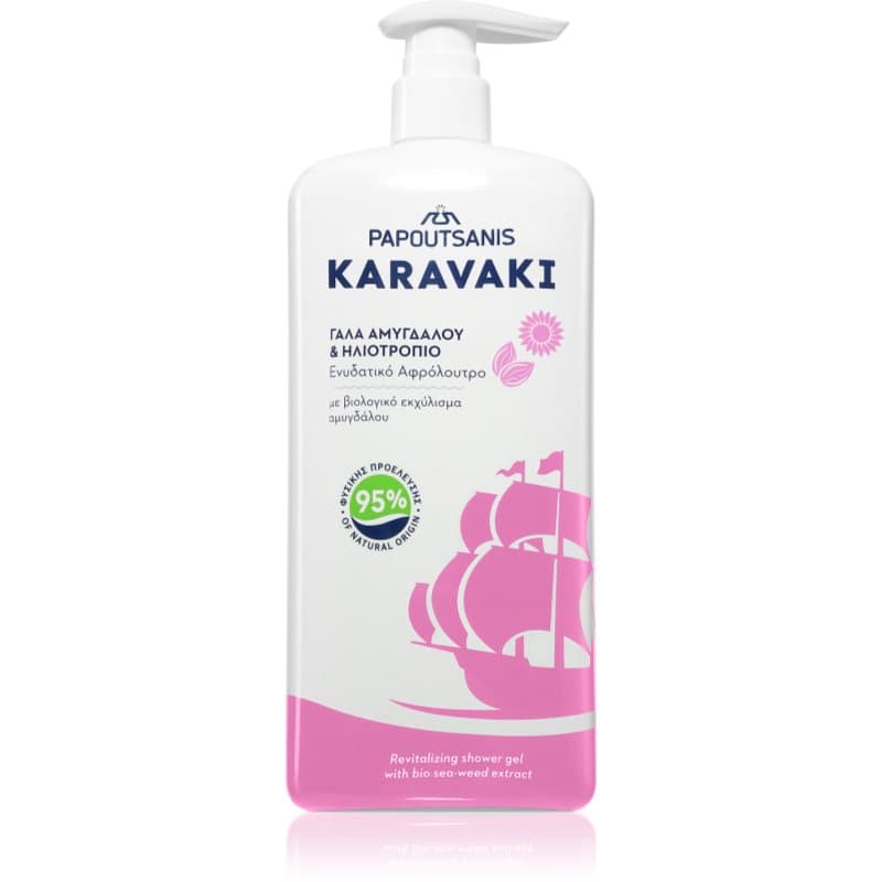 Karavaki Almond Milk & Sunflower żel pod prysznic