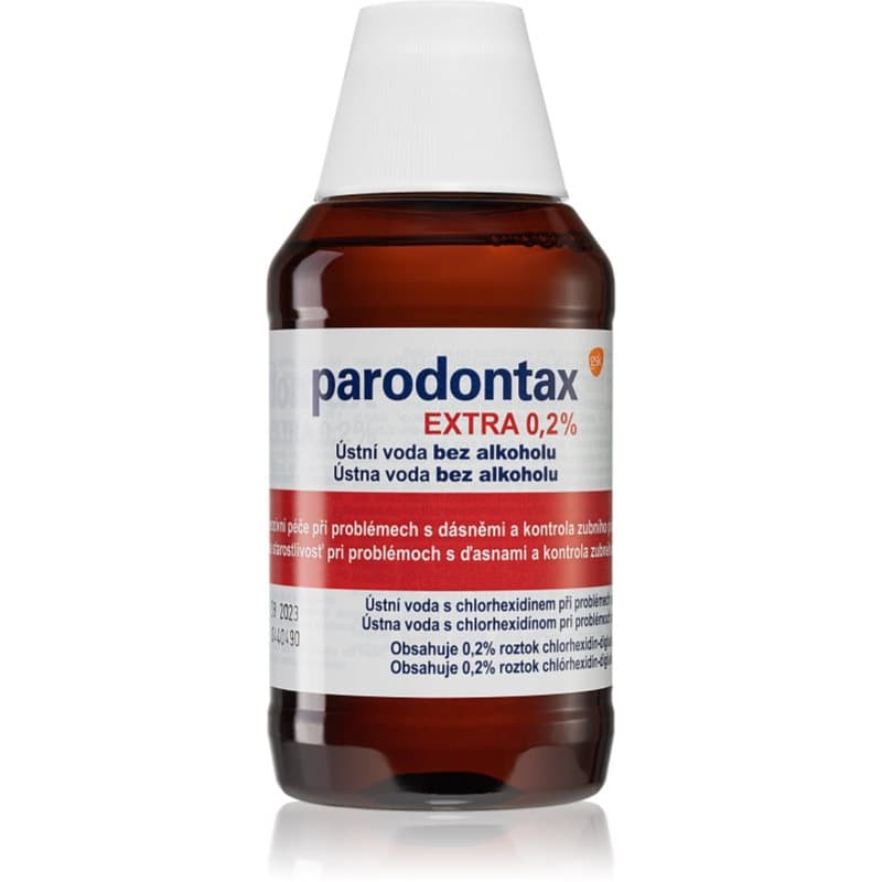 Extra 0,2% płyn do płukania jamy ustnej redukujący płytkę nazębną i utrzymujący zdrowe dziąsła bez alkoholu