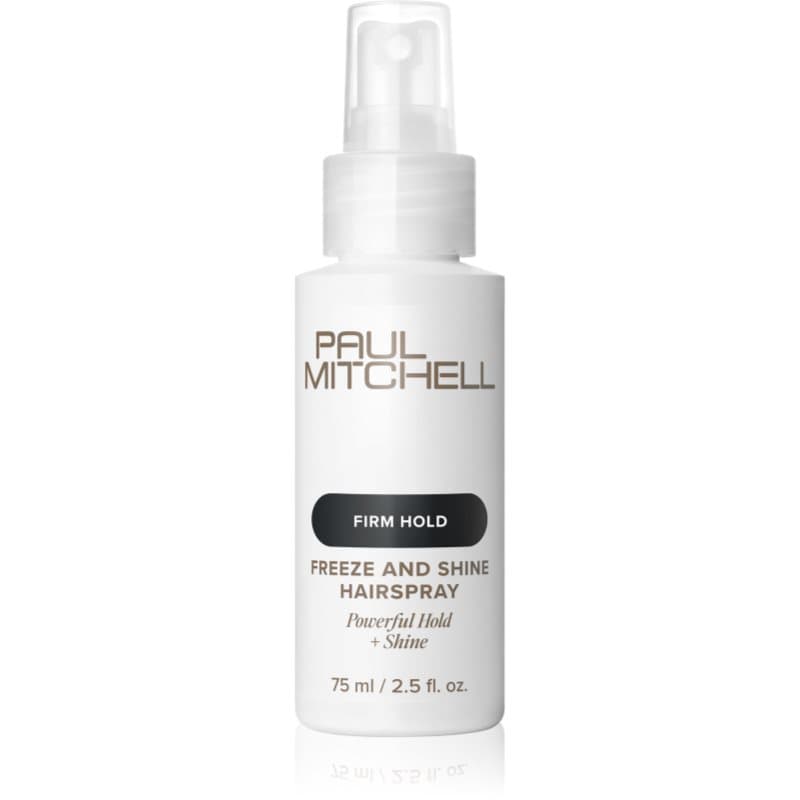 Firm Hold Freeze and Shine Hairspray lakier do włosów do włosów grubych