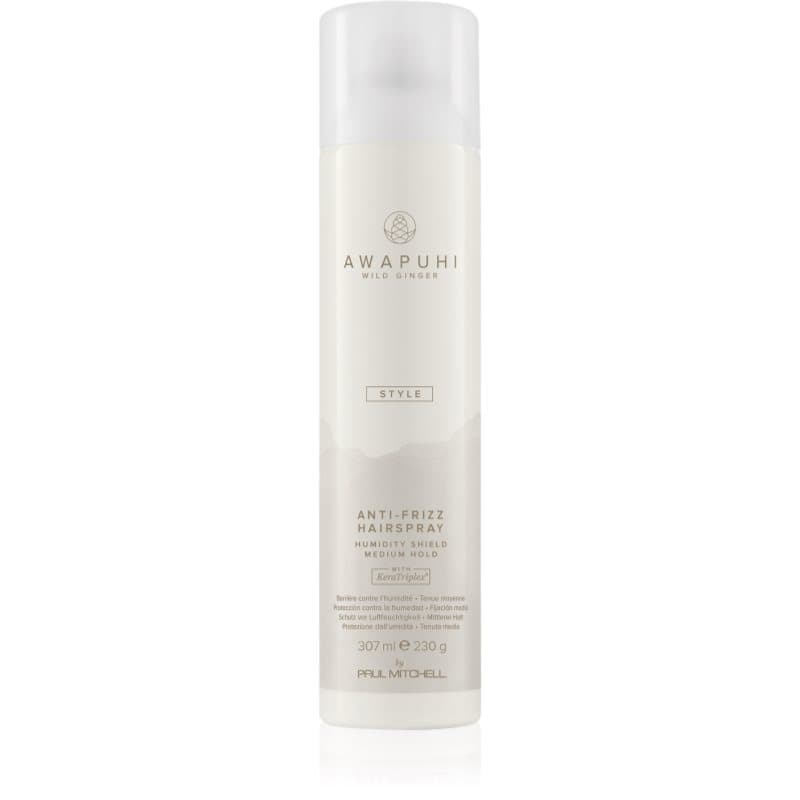 Awapuhi Wild Ginger Anti-Frizz Hairspray spray utrwalający przeciwko puszeniu się włosów