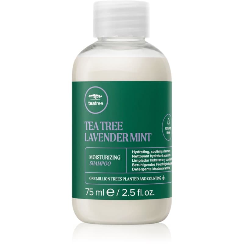 Tea Tree Lavender Mint szampon nawilżająco-łagodzący do włosów suchych, trudno poddających się stylizacji