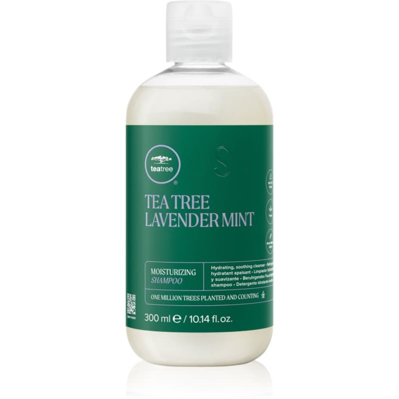 Tea Tree Lavender Mint szampon nawilżająco-łagodzący do włosów suchych, trudno poddających się stylizacji