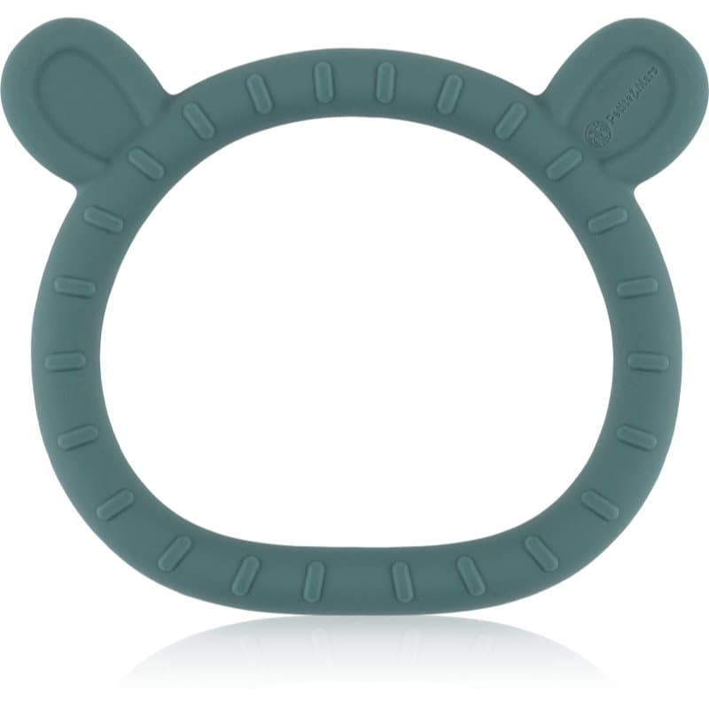 Silicone teether Teddy gryzak dla dzieci od urodzenia Misty Green