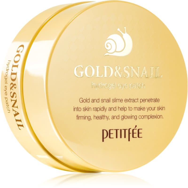 Gold & Snail hydrożelowa maska wokół oczu z ekstraktem ze śluzu ślimaka
