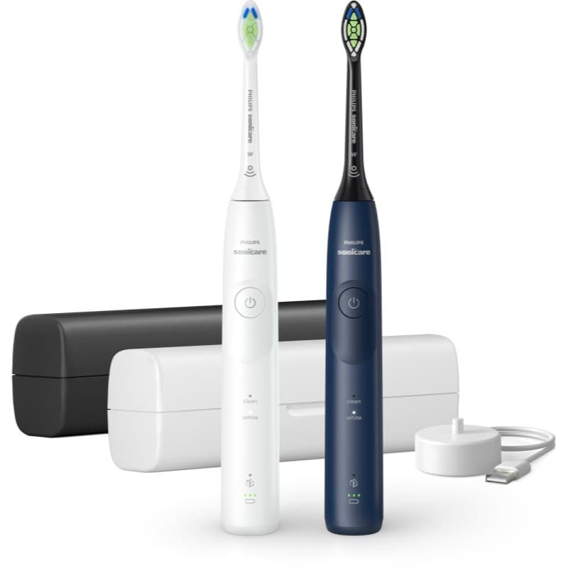 Sonicare 5500 H/01 soniczna szczoteczka elektryczna, 2 korpusy Blue&White