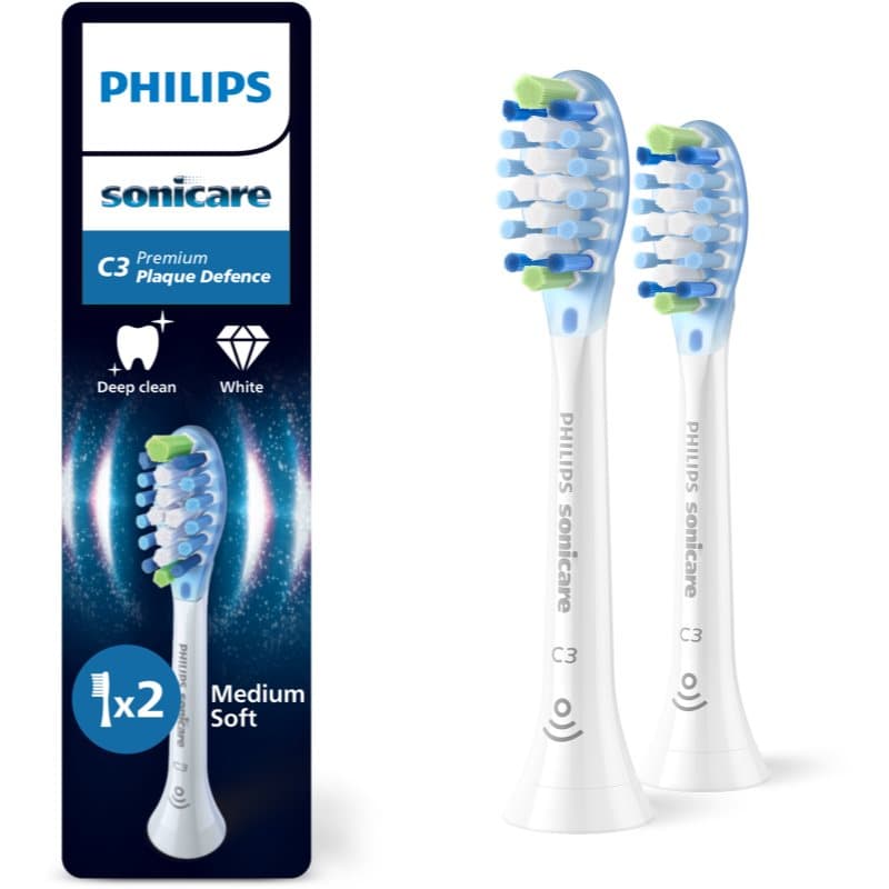 Sonicare Premium Plaque Defense H/87 końcówki wymienne do szczoteczki do zębów