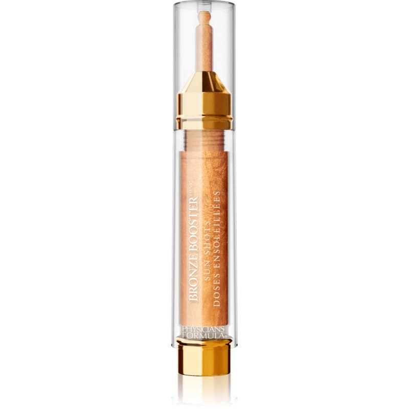 Bronze Booster Sun Shot bronzer w płynie z błyszczącymi cząsteczkami odcień Golden Hour