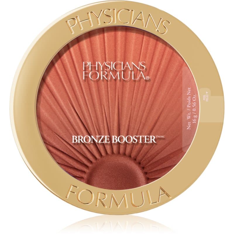 Bronze Booster Sunset Blush róż w kompakcie z bronzerem odcień Summer Sunset