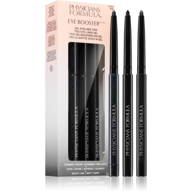 Eye Booster™ Gel Eyeliner Trio zestaw kosmetyków dekoracyjnych do oczu odcień Black