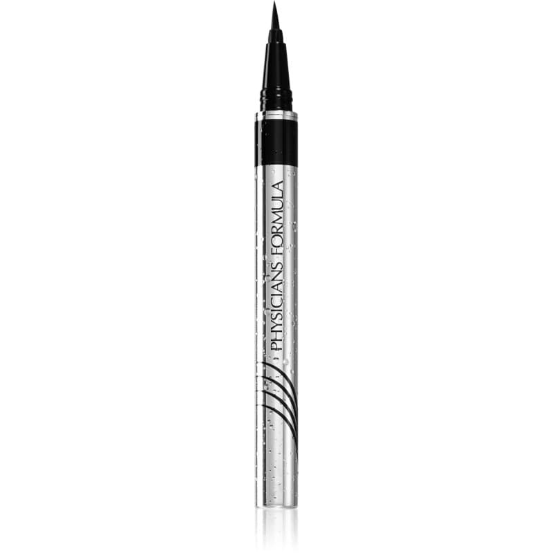 Eye Booster™ Waterproof UltraFine eyeliner w płynie na porost rzęs ze składnikami aktywnymi wodoodporne odcień Blackest Black 0.5